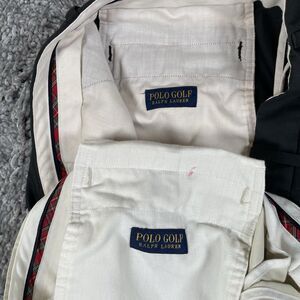 Polo Golf Ralph Lauren Pants Bundle of Two Men's Size 38/32 Preppy Stretch Zip